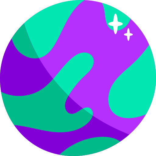 행성 Generic color fill icon