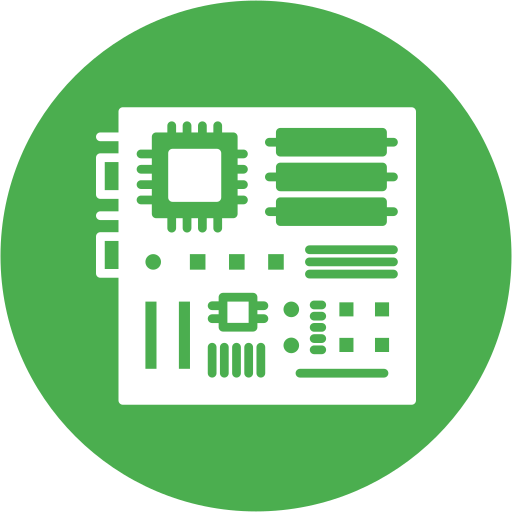 Motherboard Generic color fill icon