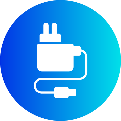 Charging cable Generic gradient fill icon