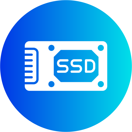 Ssd card Generic gradient fill icon