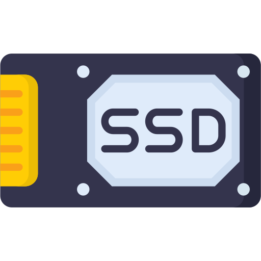 Ssd card Generic color fill icon