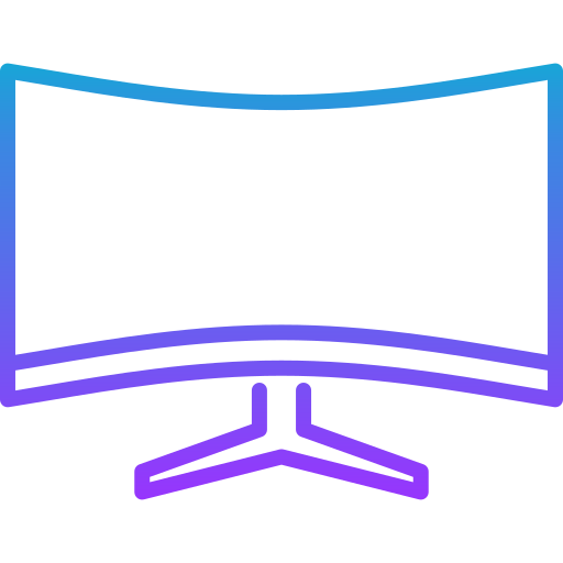 Monitor Generic gradient outline icon