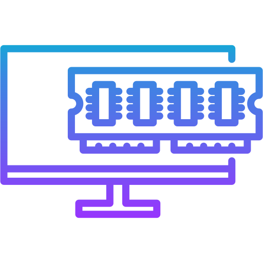 Ram Generic gradient outline icon