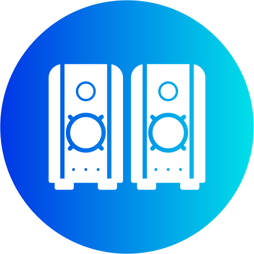 Speaker Generic gradient fill icon