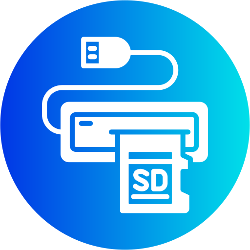 Card reader Generic gradient fill icon