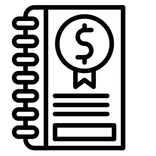 buchführung Generic black outline icon