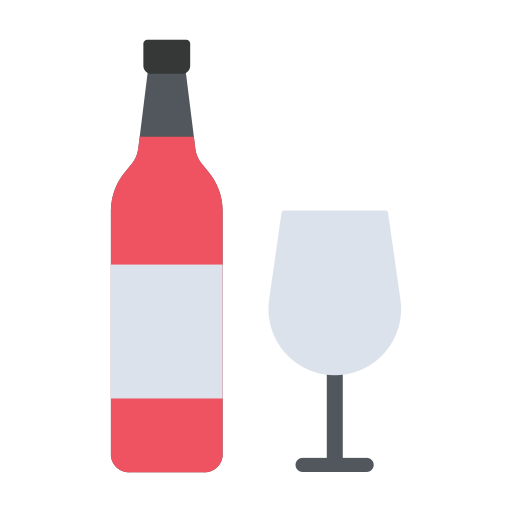 Wine Generic color fill icon