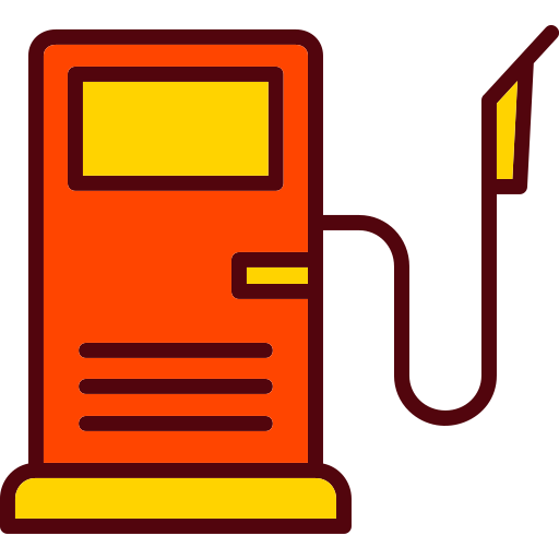 gasolinera Generic color lineal-color icono