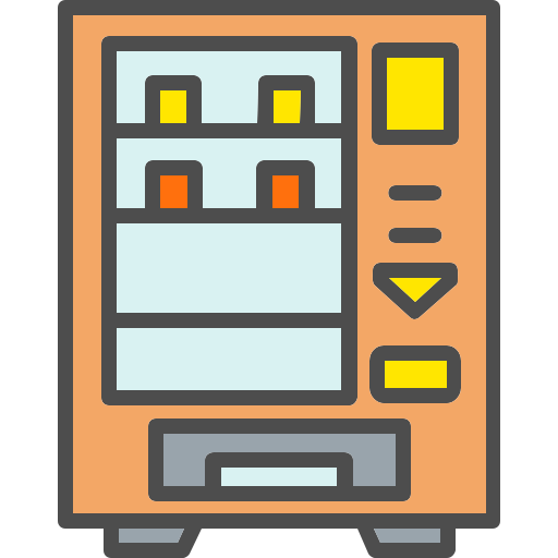 automat do sprzedaży Generic color lineal-color ikona