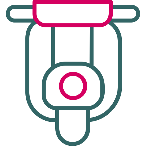 Motorcycle Generic color outline icon
