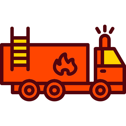camion dei pompieri Generic color lineal-color icona