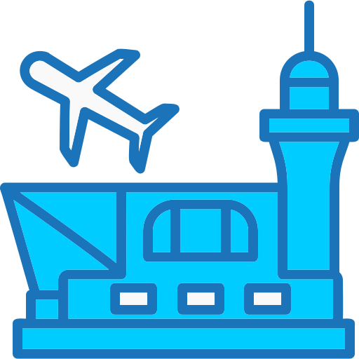 공항 Generic color lineal-color icon