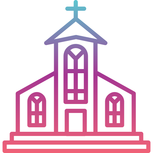 教会 Generic gradient outline icon