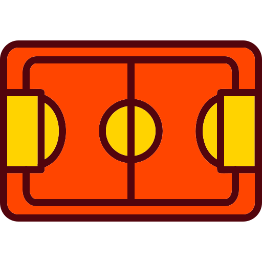 boisko do piłki nożnej Generic color lineal-color ikona