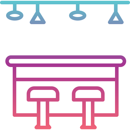 バー Generic gradient outline icon