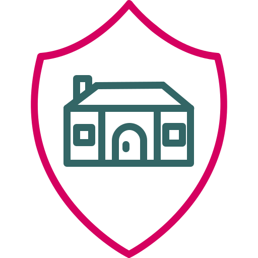 Property insurance Generic color outline icon