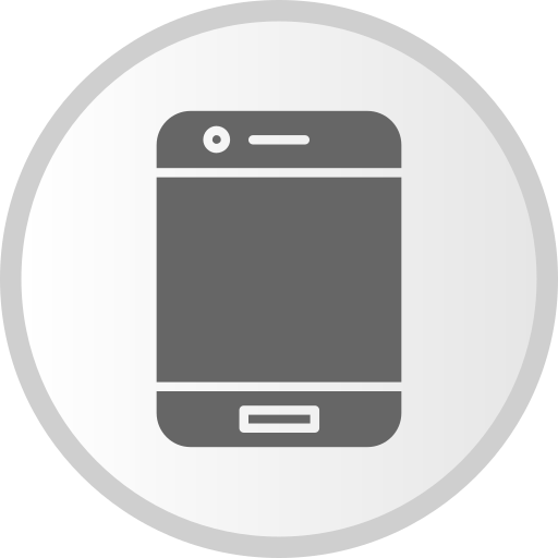 Mobile phone Generic gradient fill icon