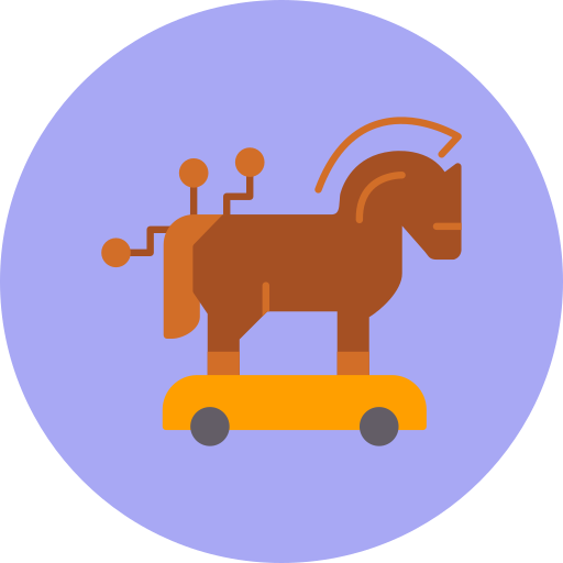 cavallo di troia Generic color fill icona