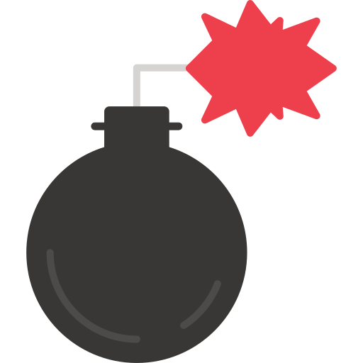 폭탄 Generic color fill icon