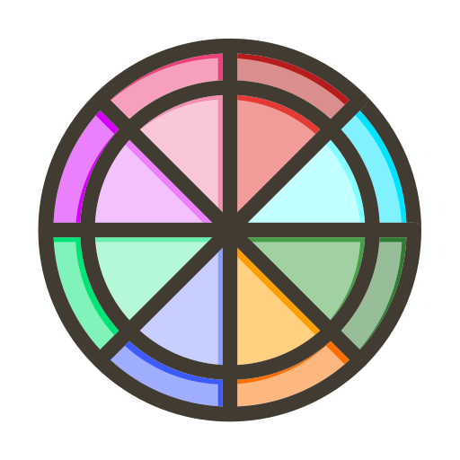 palette dei colori Generic color lineal-color icona