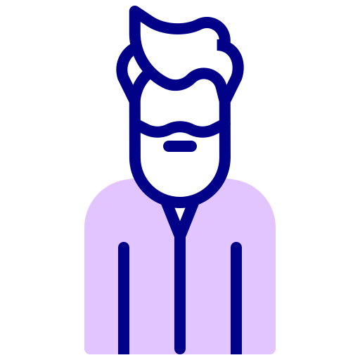 Man Generic color lineal-color icon