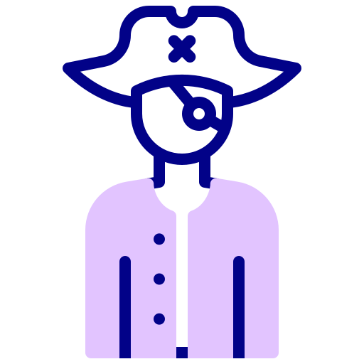 Pirat Generic color lineal-color icon