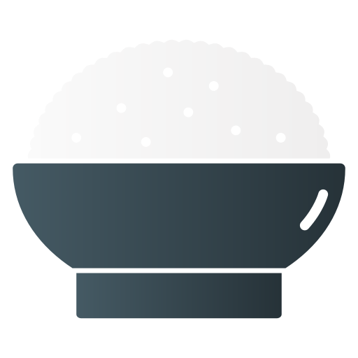 tigela de arroz Generic gradient fill Ícone