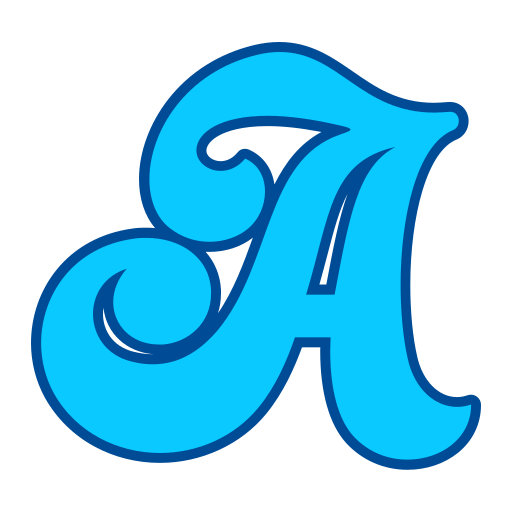 Letter a Generic color lineal-color icon