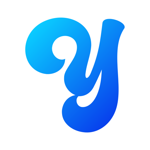 文字y Generic gradient fill icon