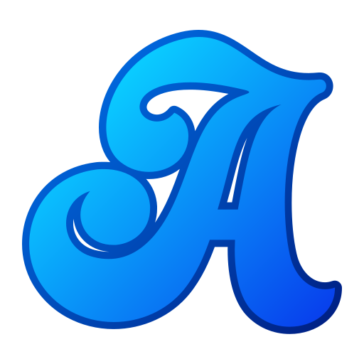 Letter a Generic gradient lineal-color icon