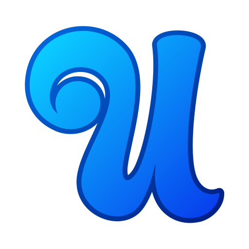 litera u Generic gradient lineal-color ikona