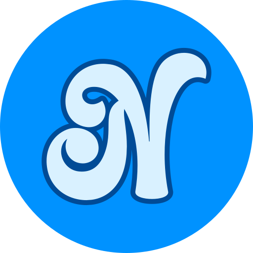 Letter n Generic color lineal-color icon