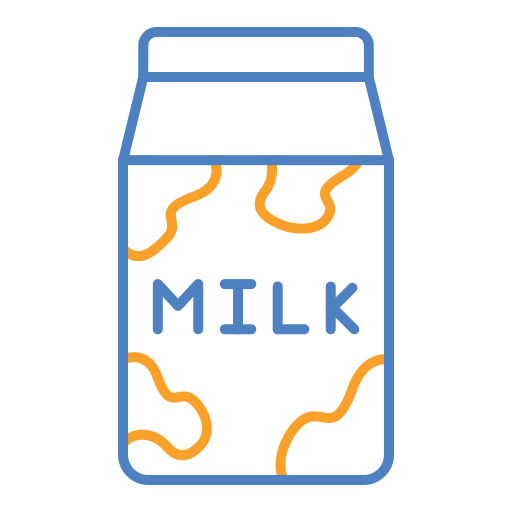 牛乳 Generic color outline icon