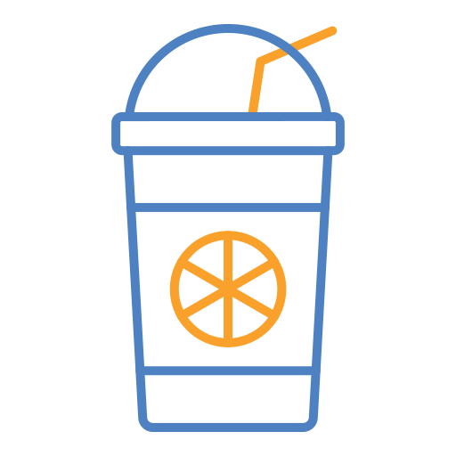 Orange juice Generic color outline icon