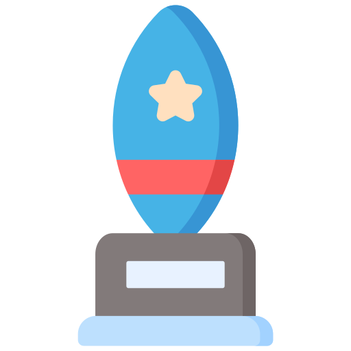 trofeo Generic color fill icono
