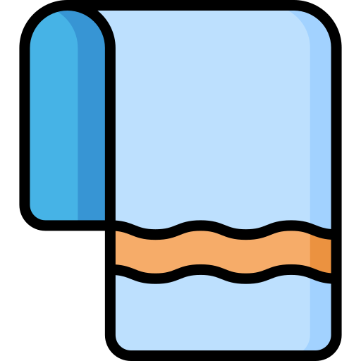 タオル Generic color lineal-color icon