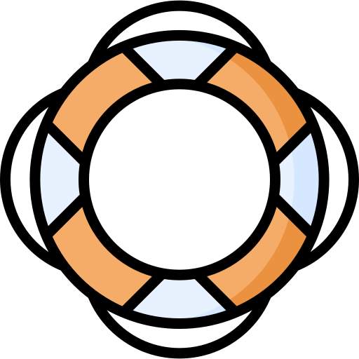 구명 부표 Generic color lineal-color icon