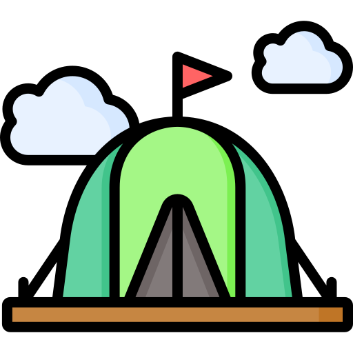 campeggio Generic color lineal-color icona