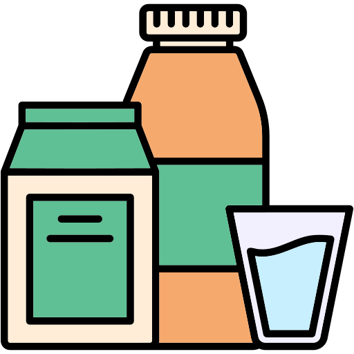 Milk carton Generic color lineal-color icon
