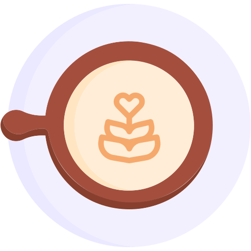 コーヒーラテ Generic color fill icon