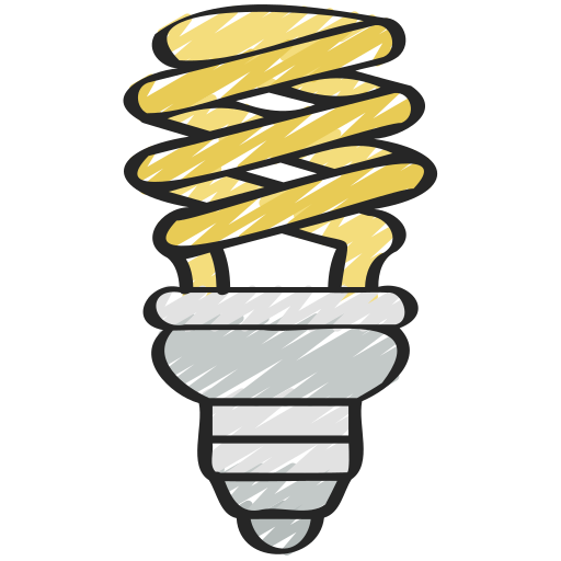 Light bulb Juicy Fish Sketchy icon