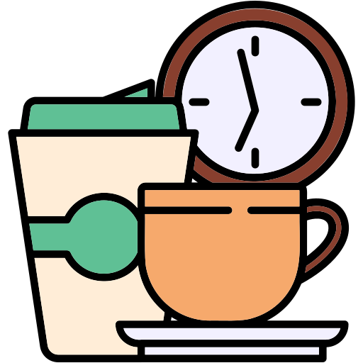 czas na kawę Generic color lineal-color ikona