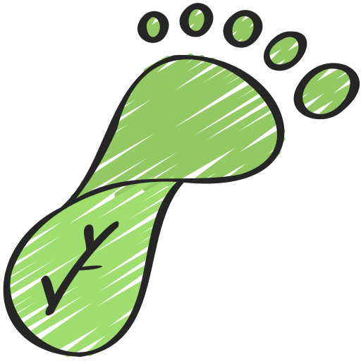 Carbon footprint Juicy Fish Sketchy icon