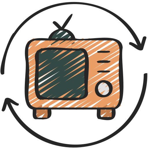 residuos electrónicos Juicy Fish Sketchy icono