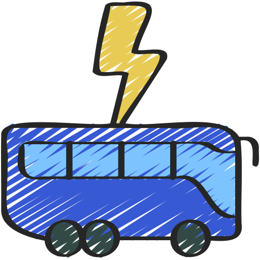 Electric bus Juicy Fish Sketchy icon
