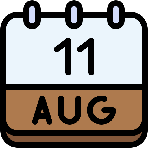 calendrier mensuel Generic color lineal-color Icône