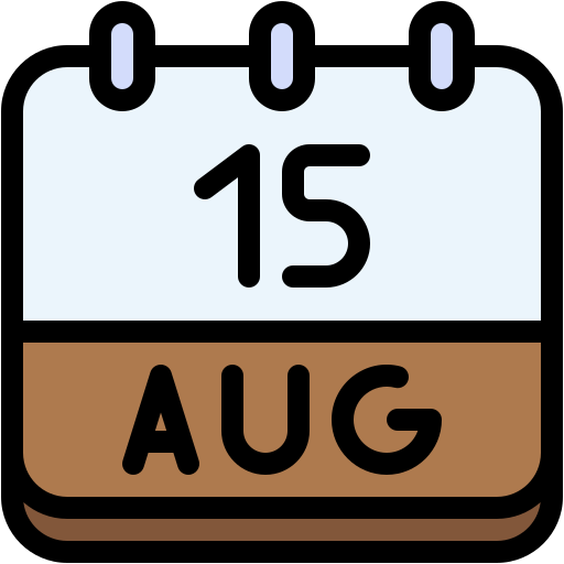 calendrier mensuel Generic color lineal-color Icône