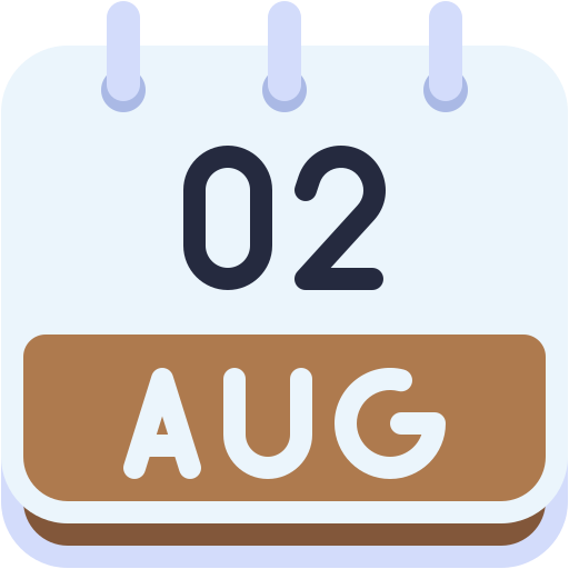 calendario mensual Generic color fill icono