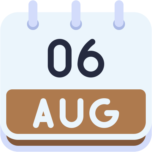 kalendarz miesięczny Generic color fill ikona