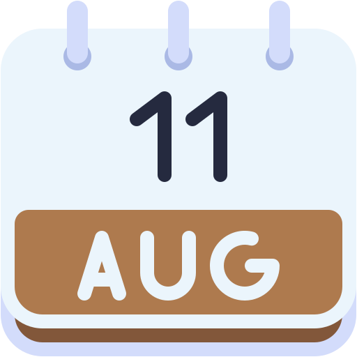 maand kalender Generic color fill icoon